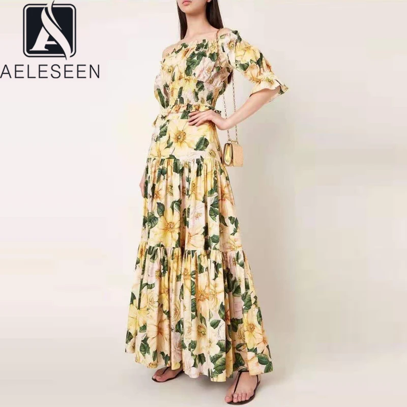 AELESEEN/модный подиумный комплект из 2 предметов; Новинка 2021 года; Сезон лето; Новый эластичный короткий топ + Длинная желтая юбка; Вечерние пляж...
AELESEEN/модный подиумный комплект из 2 предметов; Новинка 2021 года; Сезон лето; Новый эластичный короткий топ + Длинная желтая юбка; Вечерние пляж...