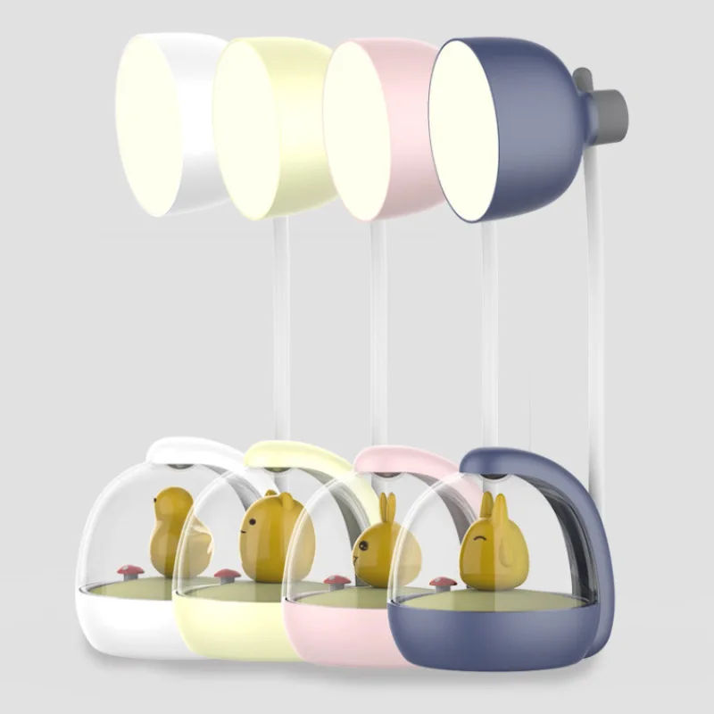 LED Table Lamp Cute Pet Cartoon Creative Dormitory Bedside Eye Pprotection Usb Charging Children's Reading Night Light
LED Table Lamp Cute Pet Cartoon Creative Dormitory Bedside Eye Pprotection Usb Charging Children's Reading Night Light