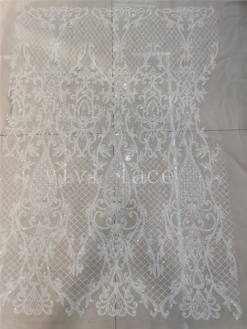 Offwhite Sequin 5Yards JL04# Embroidery French Elegent Tulle Lace For Wedding/Evening Dress/Party Occasion
Offwhite Sequin 5Yards JL04# Embroidery French Elegent Tulle Lace For Wedding/Evening Dress/Party Occasion