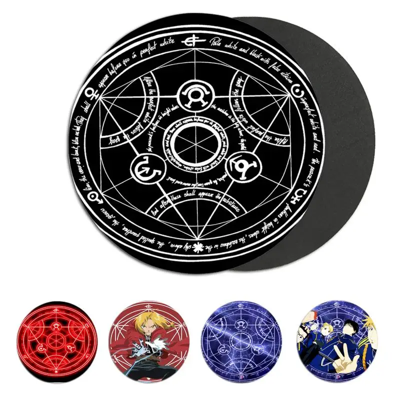YNDFCNB Fullmetal Alchemist Laptop Computer Mousepad Anti-Slip Laptop PC Notebook 22x22cm Circular Mouse Mat
YNDFCNB Fullmetal Alchemist Laptop Computer Mousepad Anti-Slip Laptop PC Notebook 22x22cm Circular Mouse Mat