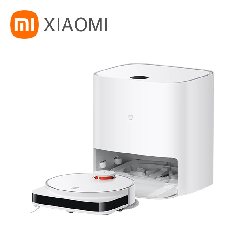 

Xiaomi Mijia пылесос самоочищающийся робот Вакуумный Швабра Pro 3000Pa LDS Лазерная навигация уф стерилизация подметальный очиститель