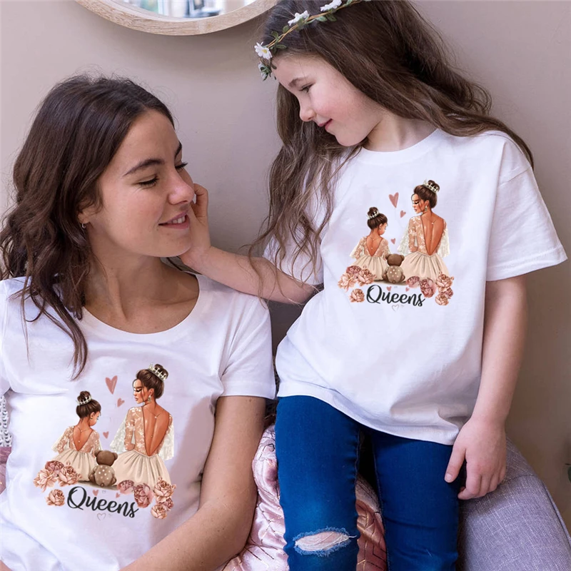 Fashion Family Look T shirt Super Mom&Daughter&Son Print Boys Girls T-shirt Mother's day Present Clothes Kids&Woman Tops
Fashion Family Look T shirt Super Mom&Daughter&Son Print Boys Girls T-shirt Mother's day Present Clothes Kids&Woman Tops