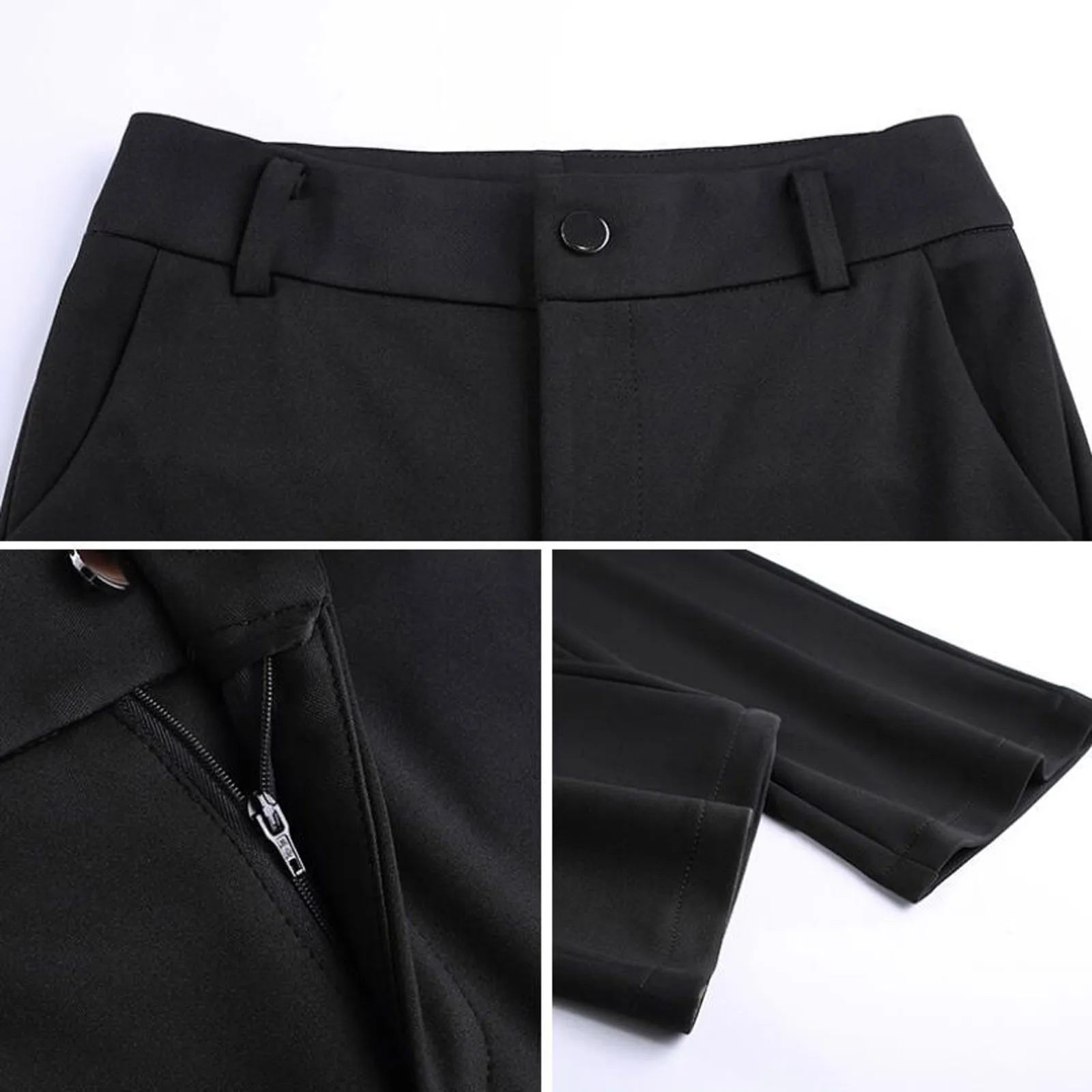 Women Flared Pants Fashion Solid Pockets High Waist Long Straight-leg Pants Casual Office Lady Elegant Trousers Dropshipping
Women Flared Pants Fashion Solid Pockets High Waist Long Straight-leg Pants Casual Office Lady Elegant Trousers Dropshipping