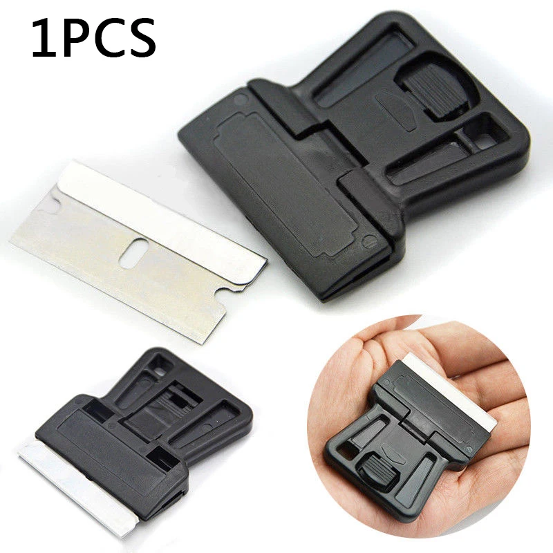 1PC Scraper With Blade One-Sided Razor Painting Scraper Holder Handle Standard Window Tinting Razor Scraper Tool Remover Cleaner
1PC Scraper With Blade One-Sided Razor Painting Scraper Holder Handle Standard Window Tinting Razor Scraper Tool Remover Cleaner