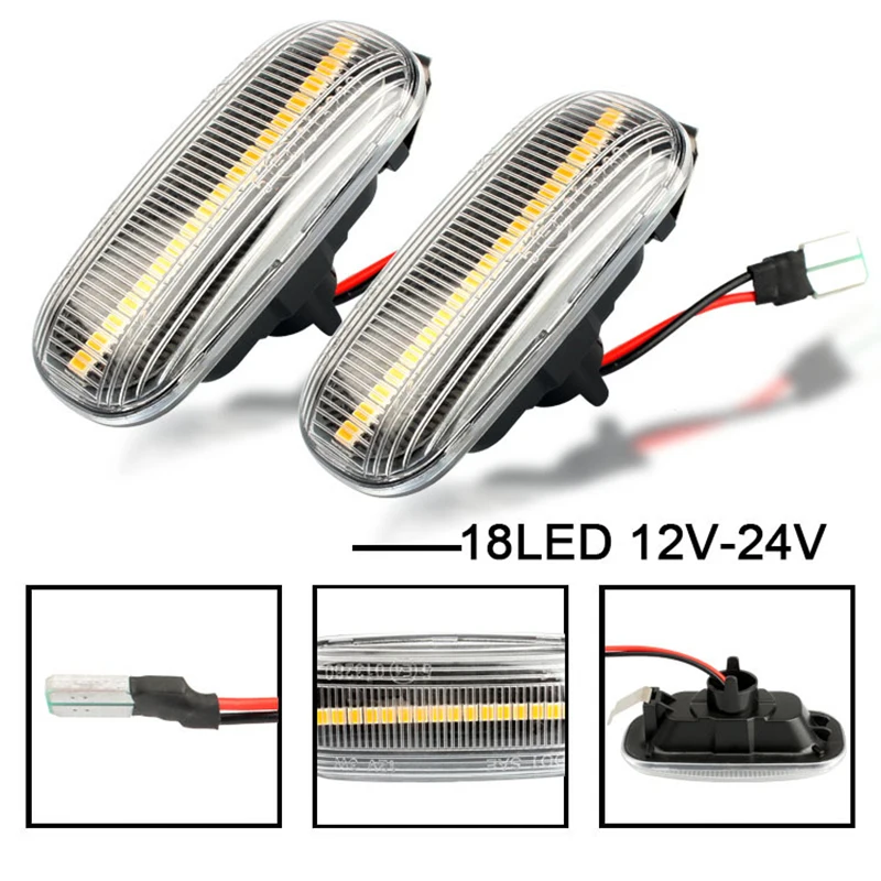2Pcs/Set Led Dynamic Side Marker Turn Signal Light Sequential Blinker Light For Audi A3 S3 8P A8 D2 TT 8N Car Accessories
2Pcs/Set Led Dynamic Side Marker Turn Signal Light Sequential Blinker Light For Audi A3 S3 8P A8 D2 TT 8N Car Accessories