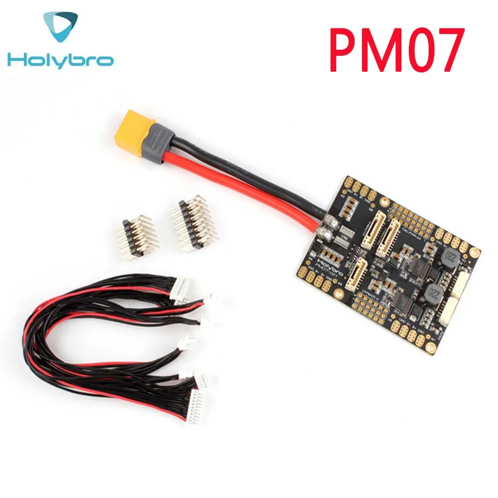 HolyBro модуль управления питанием PM07 w/ 5V UBEC выход для контроллера полета Pixhawk 4 PX4 |
