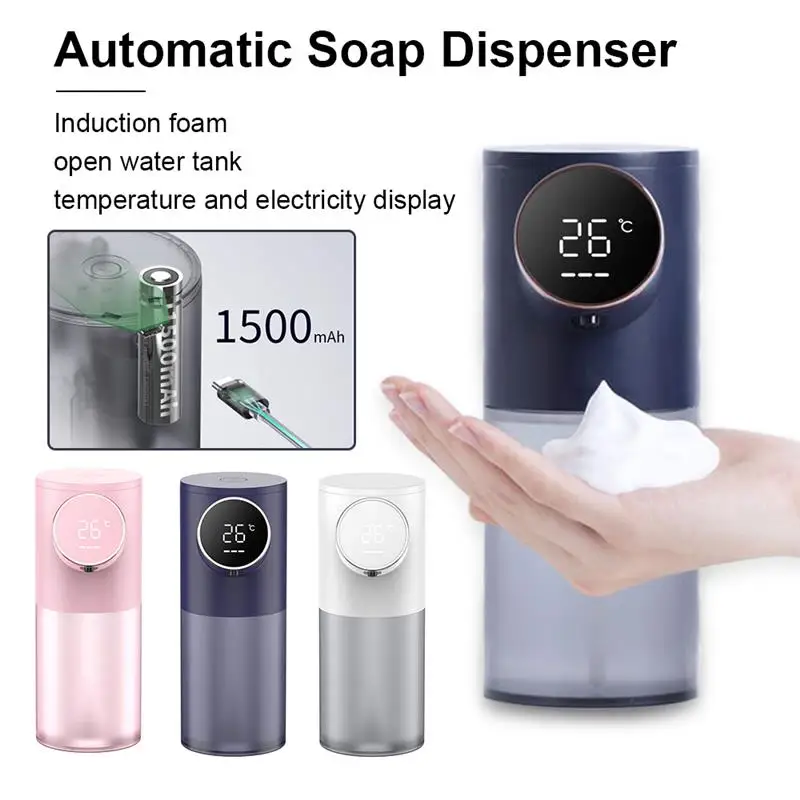 Automatic Foaming Soap Dispenser Tabletop 320ml Waterproof Smart Sensor Soap Dispenser for Bathroom Office Hotel
Automatic Foaming Soap Dispenser Tabletop 320ml Waterproof Smart Sensor Soap Dispenser for Bathroom Office Hotel