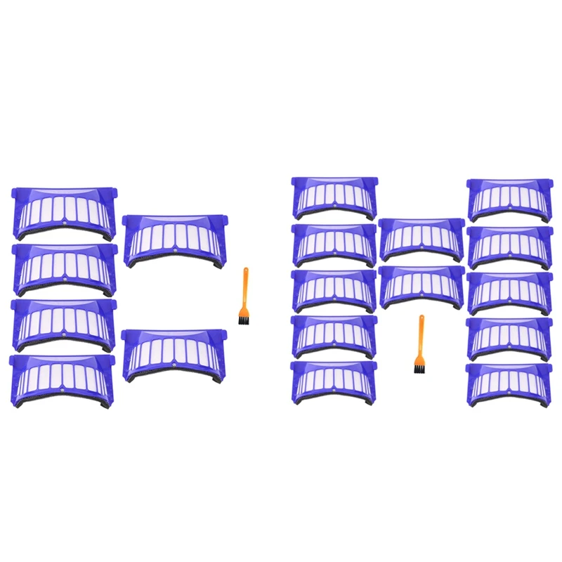HEPA Brush Filter Replacement for IRobot Roomba 500 600 Series 536 550 551 620 650 Vacuum Cleaner Parts
HEPA Brush Filter Replacement for IRobot Roomba 500 600 Series 536 550 551 620 650 Vacuum Cleaner Parts