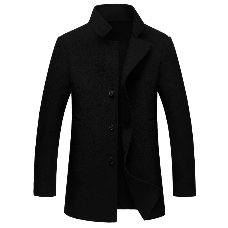 High quality hand made double face wool coats men 2019 new style smart casual single breasted stand collar woolen outerwear
High quality hand made double face wool coats men 2019 new style smart casual single breasted stand collar woolen outerwear