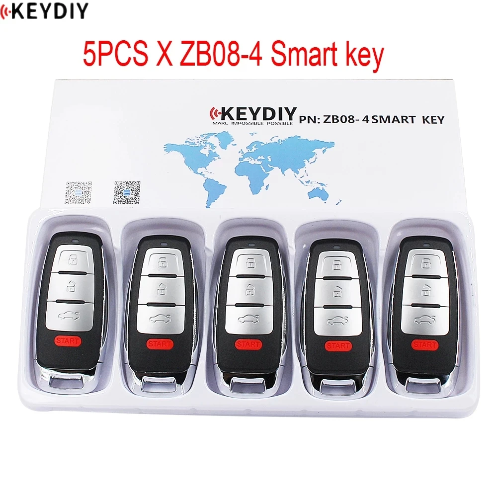 Original Universal KEYDIY ZB08-4 KD Smart Key Remote for KD-X2 KD Car Key Remote Replacement Fit More than 2000 Models Free Ship
Original Universal KEYDIY ZB08-4 KD Smart Key Remote for KD-X2 KD Car Key Remote Replacement Fit More than 2000 Models Free Ship