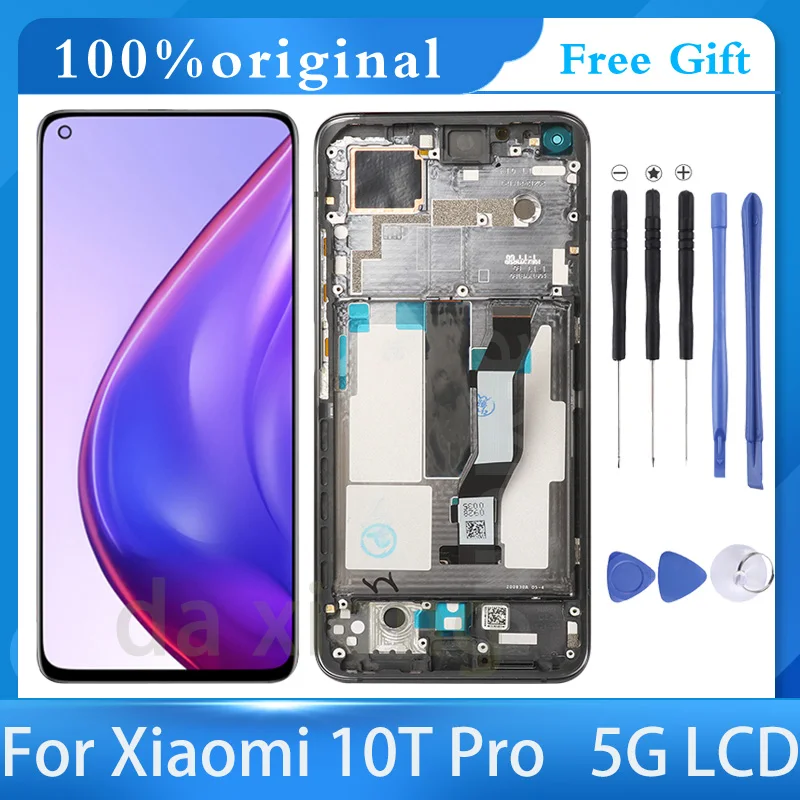 Original Screen For Xiaomi Mi 10T Pro 5G LCD Display 6.67 inches Touch Screen Replacement LCD For Xiaomi Mi10T 10T Pro Display
Original Screen For Xiaomi Mi 10T Pro 5G LCD Display 6.67 inches Touch Screen Replacement LCD For Xiaomi Mi10T 10T Pro Display