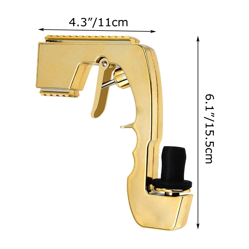 Champagne Gun Vacuum Wine Stopper Dispenser Pourer Bottle Beer Ejector Feeding Bottle Cap Beer Multiple Colors Party Play Tools
Champagne Gun Vacuum Wine Stopper Dispenser Pourer Bottle Beer Ejector Feeding Bottle Cap Beer Multiple Colors Party Play Tools