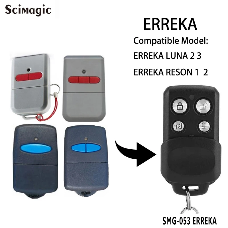CAME NICE FLO ERREKA LUNA2 LUNA3 ERREKA RESON1 ERREKA RESON2 ворота гаража дистанционное управление замена/Дубликатор 433 МГц
CAME NICE FLO ERREKA LUNA2 LUNA3 ERREKA RESON1 ERREKA RESON2 ворота гаража дистанционное управление замена/Дубликатор 433 МГц