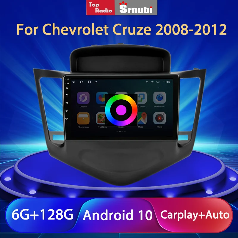 Автомагнитола Srnubi Android 10 для Chevrolet Cruze J300 2008 2014 мультимедийный видеоплеер
