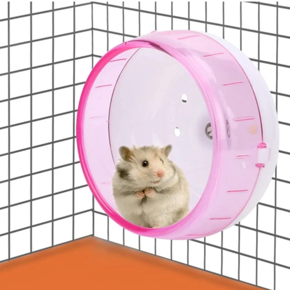 12cm Hamster Running Disc Toy Silent Rotatory Jogging Wheel Pet Sports Wheel Toys Small Pet Supplies New Arrival
12cm Hamster Running Disc Toy Silent Rotatory Jogging Wheel Pet Sports Wheel Toys Small Pet Supplies New Arrival