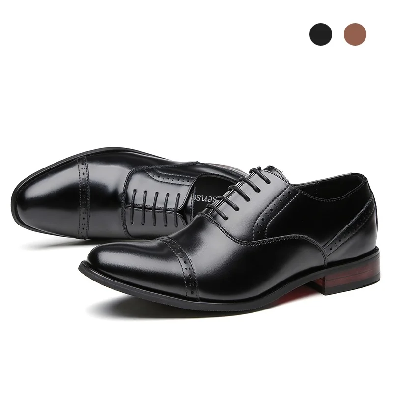 Oxford Brogue Genuine Leather Formal Man Shoes Office Luxury Black Shoes Designer Men Original Dress Wedding Shoes
Oxford Brogue Genuine Leather Formal Man Shoes Office Luxury Black Shoes Designer Men Original Dress Wedding Shoes