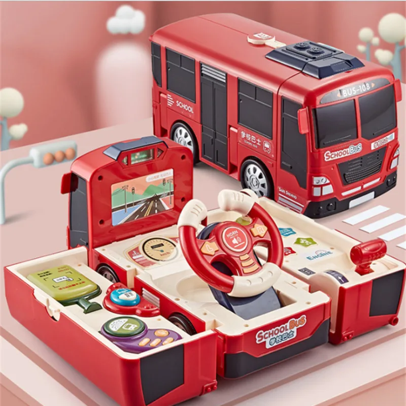New Large Children's Toy Car Baby Simulation School Bus Boys And Girls Inertia Educational Early Education Multifunctional Car
New Large Children's Toy Car Baby Simulation School Bus Boys And Girls Inertia Educational Early Education Multifunctional Car