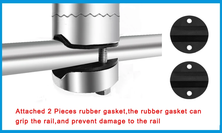 2PCS Rail Mount stainless steel316 fishing rod rack holder pole bracket support clamp on 3/4 to 1-1/4 inch marine boat hardware
2PCS Rail Mount stainless steel316 fishing rod rack holder pole bracket support clamp on 3/4 to 1-1/4 inch marine boat hardware