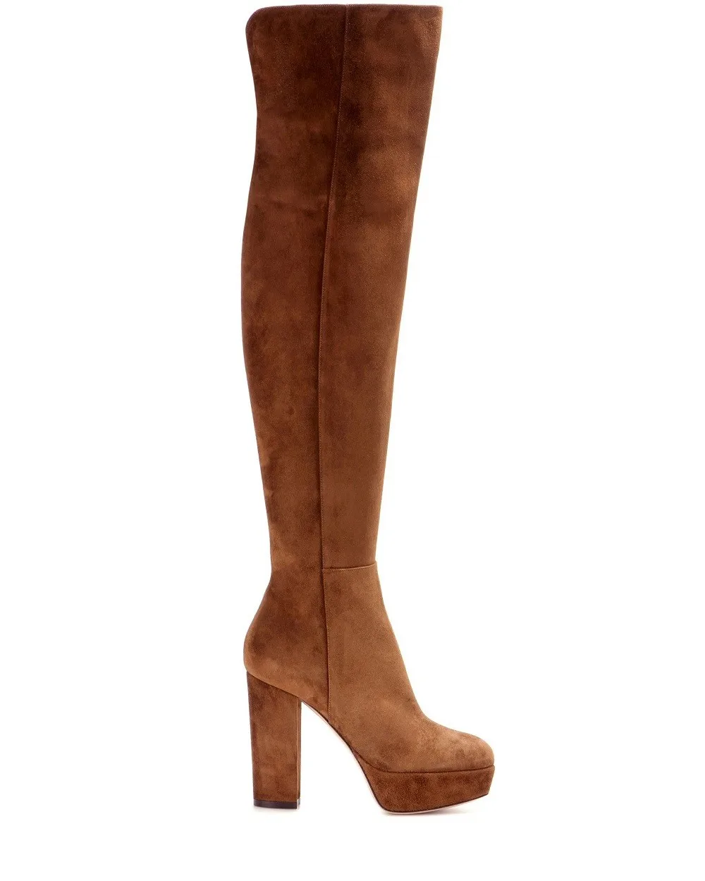 2021 Spring Women's Long Boot Brown Suede Platform Thick High Heels Knee Boots Square Toe Over-the-knee Modern Boots Shoes Woman
2021 Spring Women's Long Boot Brown Suede Platform Thick High Heels Knee Boots Square Toe Over-the-knee Modern Boots Shoes Woman