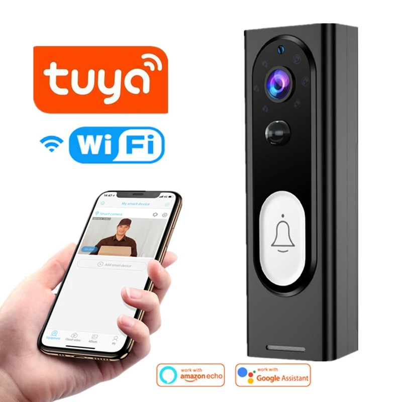Домофон Tuya с Wi-Fi, беспроводная камера безопасности, дверной звонок, умный дом, дверной звонок с пассивным инфракрасным датчиком движения, дв...
Домофон Tuya с Wi-Fi, беспроводная камера безопасности, дверной звонок, умный дом, дверной звонок с пассивным инфракрасным датчиком движения, дв...
