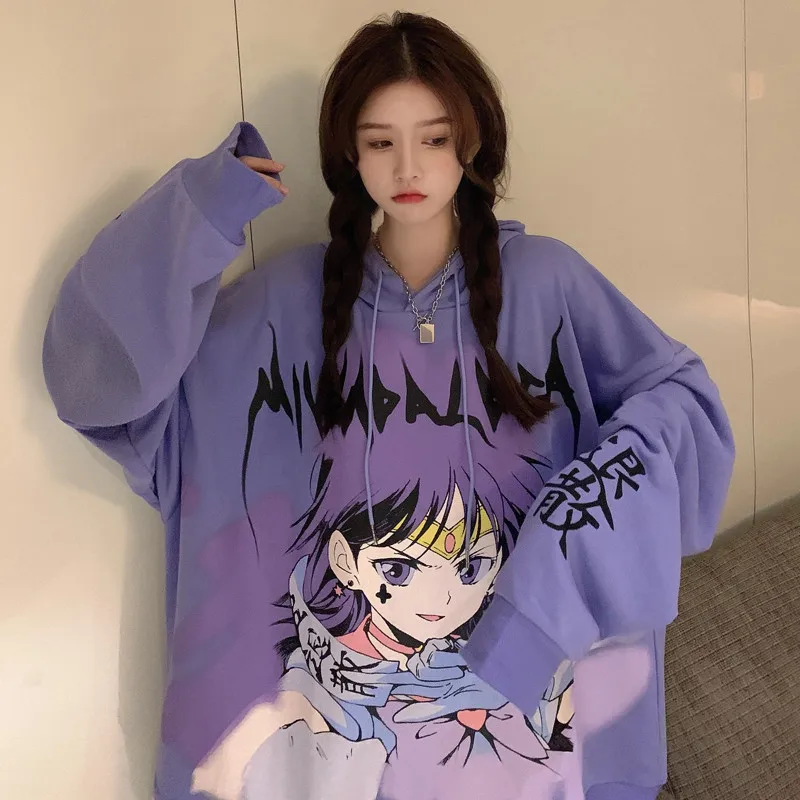 Harajuku Plus Size Women Clothing Hoodies Loose Korean Fashion Lazy Wind Streetwear Women Sweetshirts Tops D26
Harajuku Plus Size Women Clothing Hoodies Loose Korean Fashion Lazy Wind Streetwear Women Sweetshirts Tops D26
