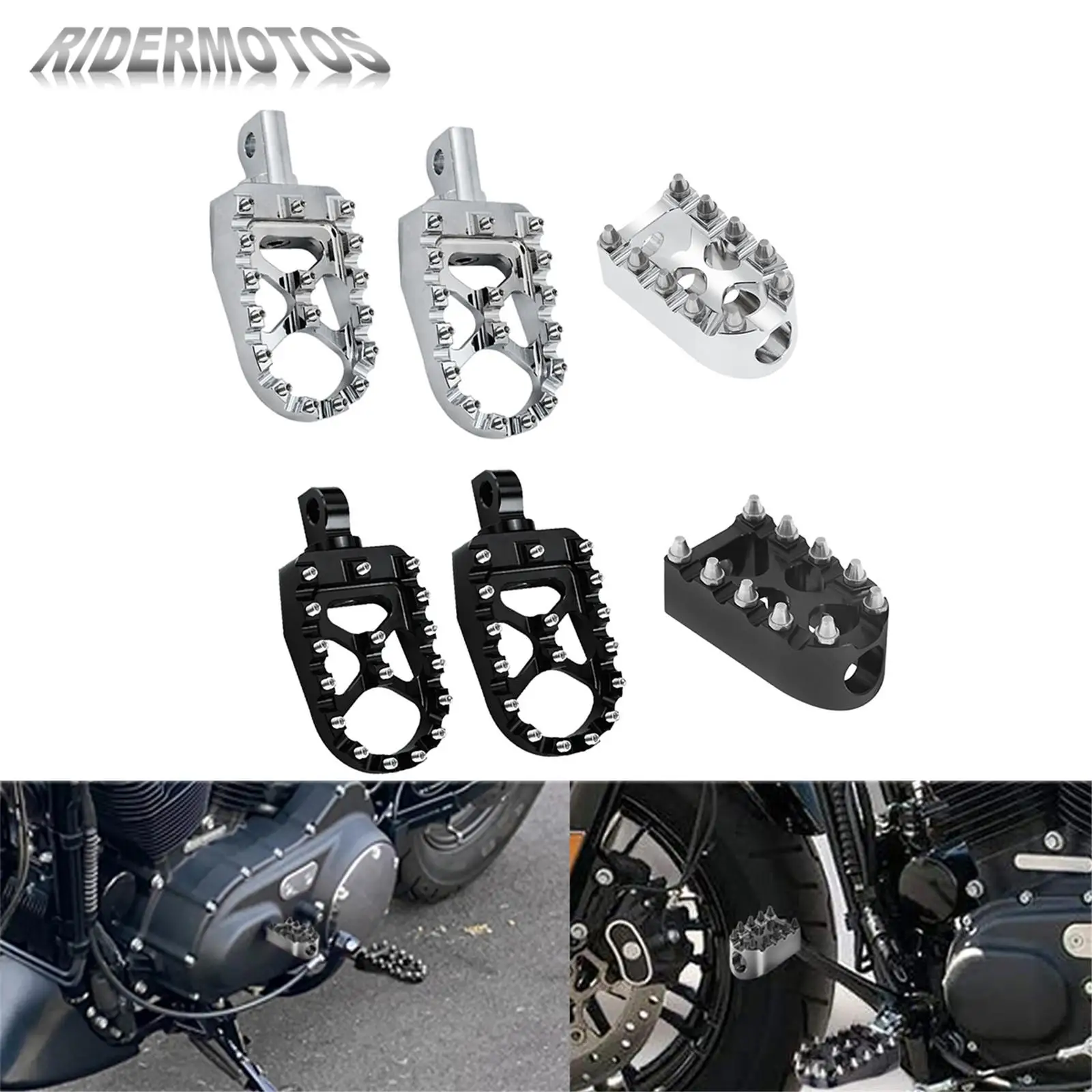 Мотоцикл с ЧПУ Шестерни сдвиг тормозной педали носком переключения колышки опорные подножки для езды на велосипеде для Harley Dyna Улица Боб Fatboy... 
Мотоцикл с ЧПУ Шестерни сдвиг тормозной педали носком переключения колышки опорные подножки для езды на велосипеде для Harley Dyna Улица Боб Fatboy...