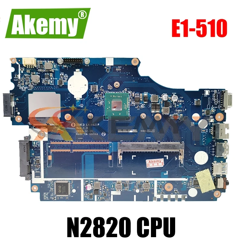 AKEMY NBY4711002 NB.Y4711.002 материнская плата для ноутбука Acer aspire E1-510 E1-510-2500 Материнская плата ноутбука Z5WE3 LA-A621P N2820 Процессор DDR3
AKEMY NBY4711002 NB.Y4711.002 материнская плата для ноутбука Acer aspire E1-510 E1-510-2500 Материнская плата ноутбука Z5WE3 LA-A621P N2820 Процессор DDR3