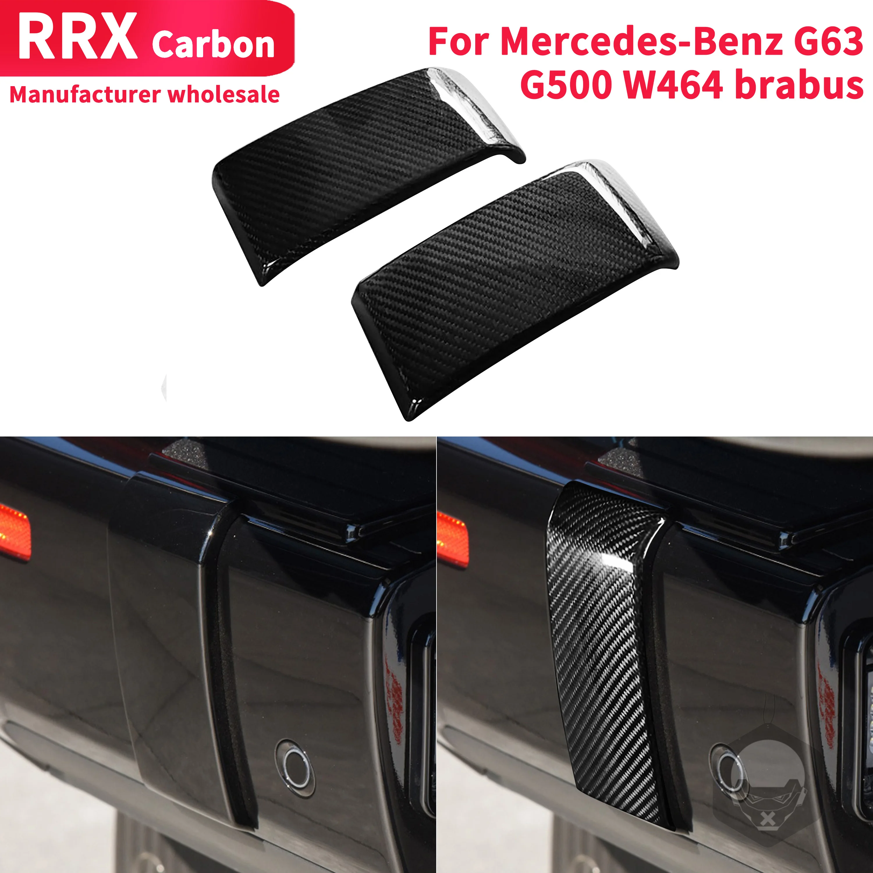2Pcs For Mercedes-Benz G-CLASS G500 2019-2020 G63 W464 Rear Bumper Decorative Cover Sticker Real Carbon Fiber Accessories
2Pcs For Mercedes-Benz G-CLASS G500 2019-2020 G63 W464 Rear Bumper Decorative Cover Sticker Real Carbon Fiber Accessories