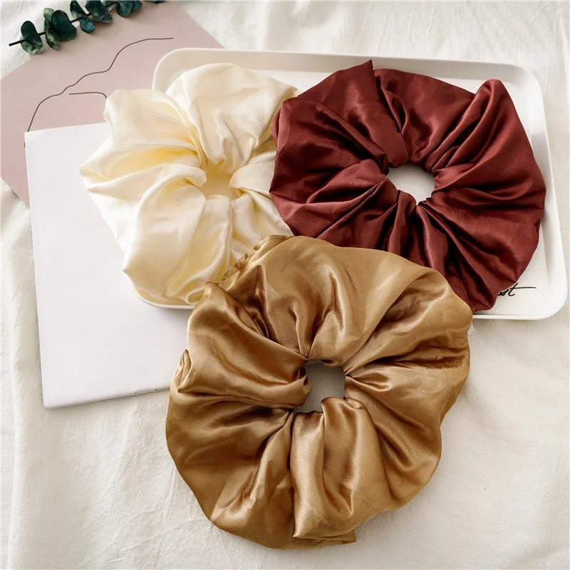 Vintage Solid Color Scrunchie For Women Hair Tie Hair Accessories Korean Sweet Ponytail Holder Elastic Hair Bands Girls Headwear
Vintage Solid Color Scrunchie For Women Hair Tie Hair Accessories Korean Sweet Ponytail Holder Elastic Hair Bands Girls Headwear