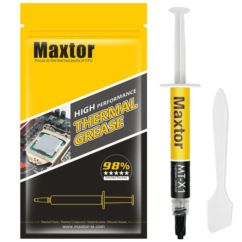 High Performance Thermal Compound Paste Silicone Conductive Grease Heatsink Paste for CPU GPU LED Chipset Notebook Cooling
High Performance Thermal Compound Paste Silicone Conductive Grease Heatsink Paste for CPU GPU LED Chipset Notebook Cooling