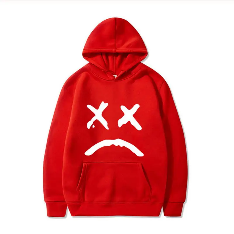 Streetwear sweatshirt men and women casual pullover hip-hop long-sleeved sad printing sports top hoodie hoodie
Streetwear sweatshirt men and women casual pullover hip-hop long-sleeved sad printing sports top hoodie hoodie