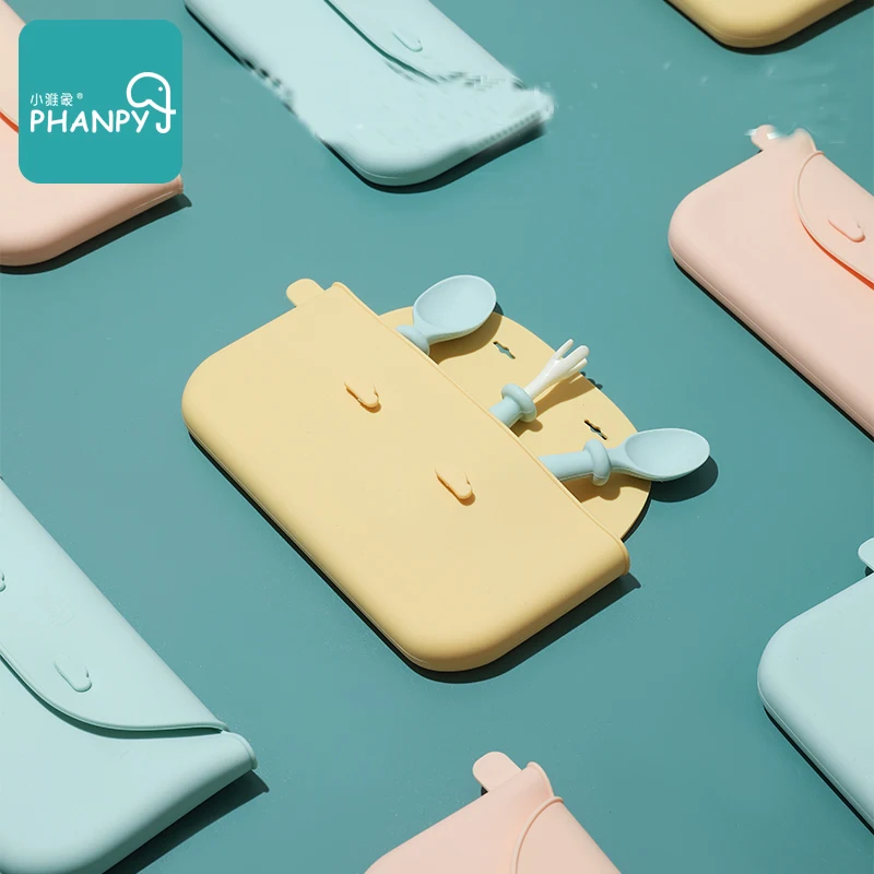 Phanpy Silicone Storage Bag Waterproof Portable Baby Spoon Fork Chopsticks Storage Box
Phanpy Silicone Storage Bag Waterproof Portable Baby Spoon Fork Chopsticks Storage Box