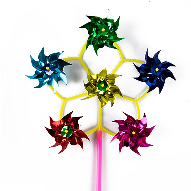 Colorful Cute DIY Sequins Windmill Wind Spinner Home Garden Yard Decoration Kids Toys Suitable For Camping/garden Decoration
Colorful Cute DIY Sequins Windmill Wind Spinner Home Garden Yard Decoration Kids Toys Suitable For Camping/garden Decoration