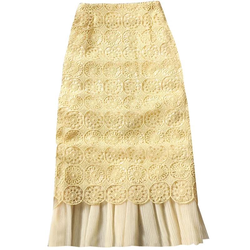 mesh lace patchwork women skirts 2020 summer new mermaid solid slim elegant office lady work skirts top quality
mesh lace patchwork women skirts 2020 summer new mermaid solid slim elegant office lady work skirts top quality