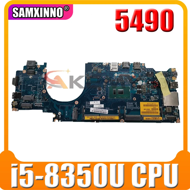 For Dell Latitude 5490 LA-F401P Laptop Motherboard System Board Intel i5-8350U P7RFR 0P7RFR CN-0P7RFR 100% fully tested
For Dell Latitude 5490 LA-F401P Laptop Motherboard System Board Intel i5-8350U P7RFR 0P7RFR CN-0P7RFR 100% fully tested