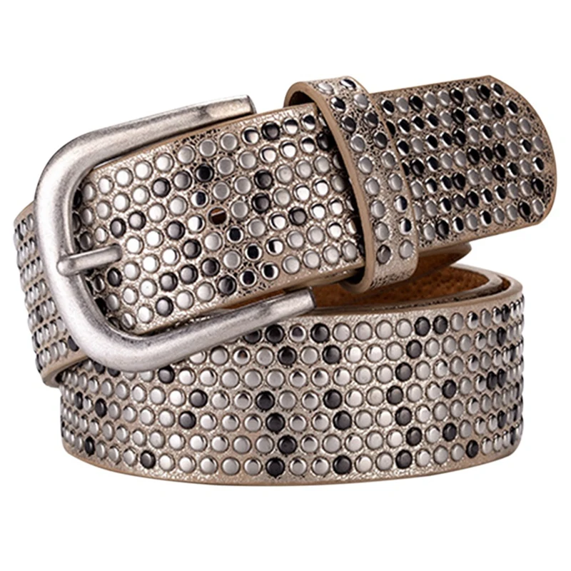 Ремень женский, с инкрустированной стразами пряжкой, черный
Ремень женский, с инкрустированной стразами пряжкой, черный