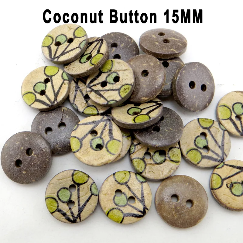 50PCS 15MM Natural Flower Coconut Buttons Fits Clothes Sewing Button Round Jewelry Charms Sewing Boots Coat Accessory CCB-084
50PCS 15MM Natural Flower Coconut Buttons Fits Clothes Sewing Button Round Jewelry Charms Sewing Boots Coat Accessory CCB-084