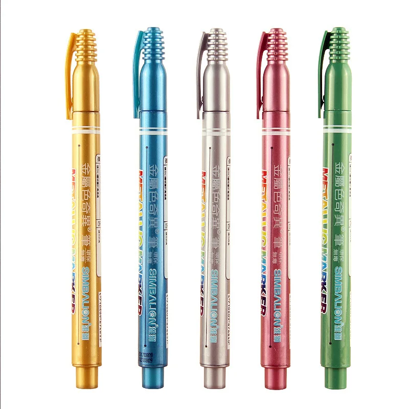 Gold Silver Paint Marker Water-base Marker Pen for Ceramics Glass Fabric Leather Dark Paper Painting Doodling DIY Arts&crafts
Gold Silver Paint Marker Water-base Marker Pen for Ceramics Glass Fabric Leather Dark Paper Painting Doodling DIY Arts&crafts