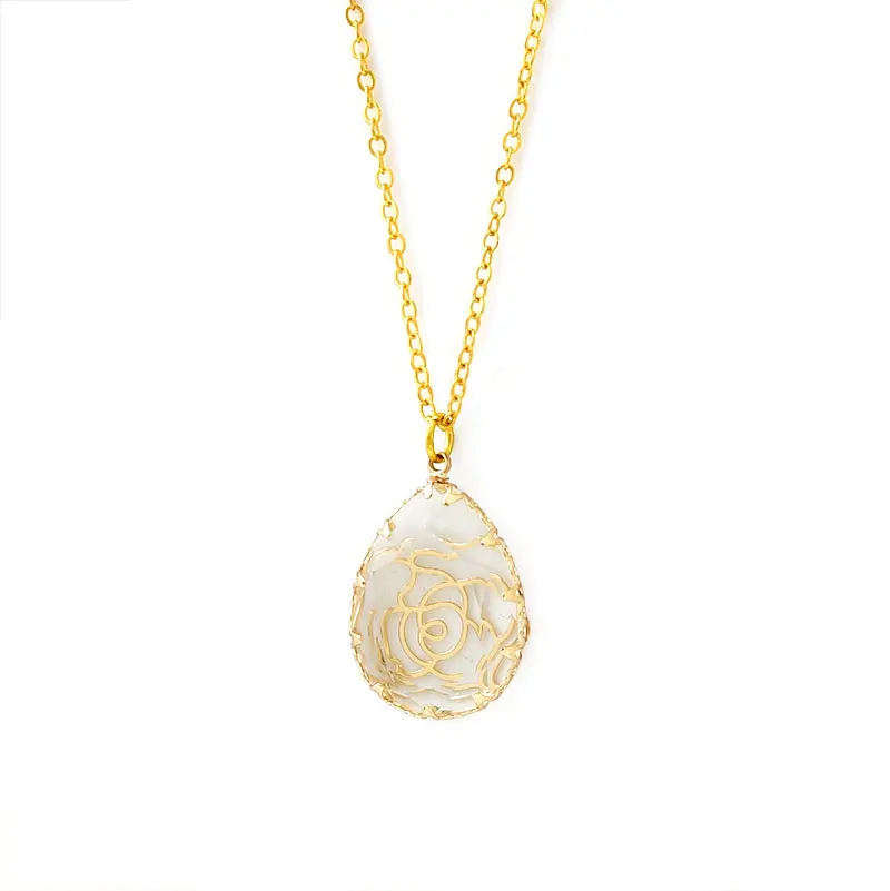 XIAOBOACC Korean Fashion Crystal Pendant Necklace for Women Temperament Luxury Retro Hanging Neck Chain Party Jewelry
XIAOBOACC Korean Fashion Crystal Pendant Necklace for Women Temperament Luxury Retro Hanging Neck Chain Party Jewelry