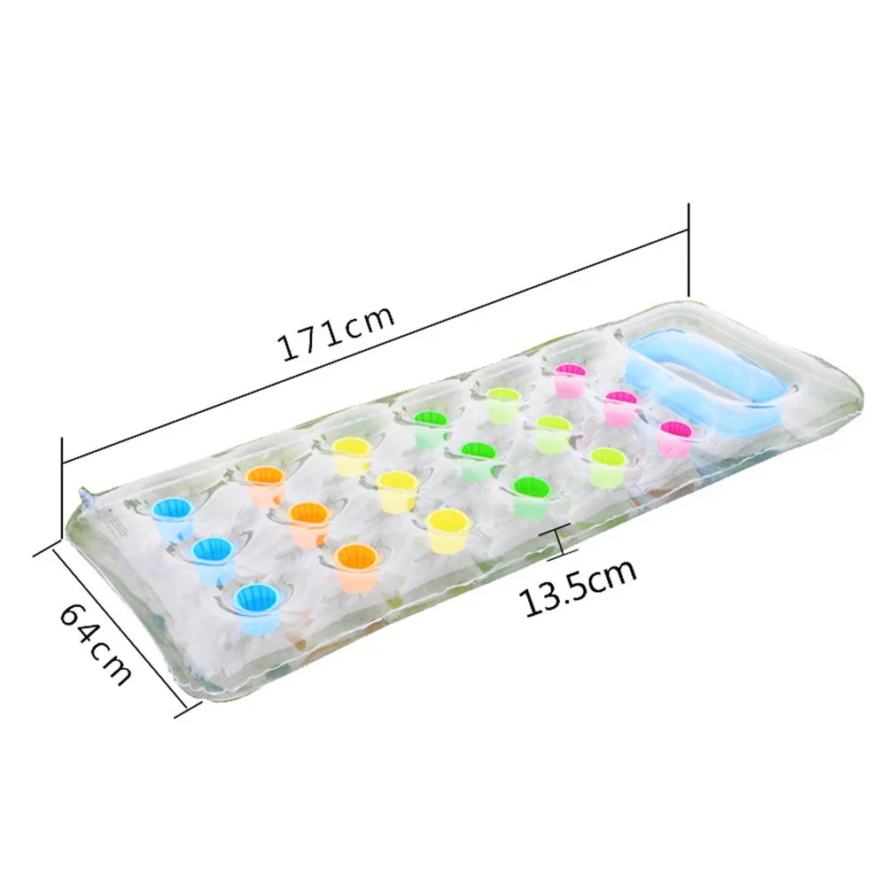 Summer Thickened PVC Inflatable Swimming Pool Floating Row Inflatable Bed Educational Toys For Children Swimming Accessories
Summer Thickened PVC Inflatable Swimming Pool Floating Row Inflatable Bed Educational Toys For Children Swimming Accessories