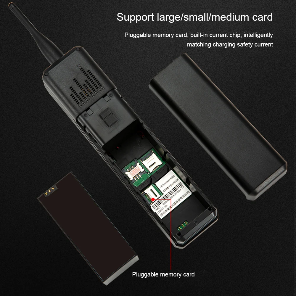 H999 Mini Cell Phone Dual SIM Handheld Telephone Classic Mobile Phone Loud Speaker Multimedia MP4 Player Flashlight USB Port
H999 Mini Cell Phone Dual SIM Handheld Telephone Classic Mobile Phone Loud Speaker Multimedia MP4 Player Flashlight USB Port