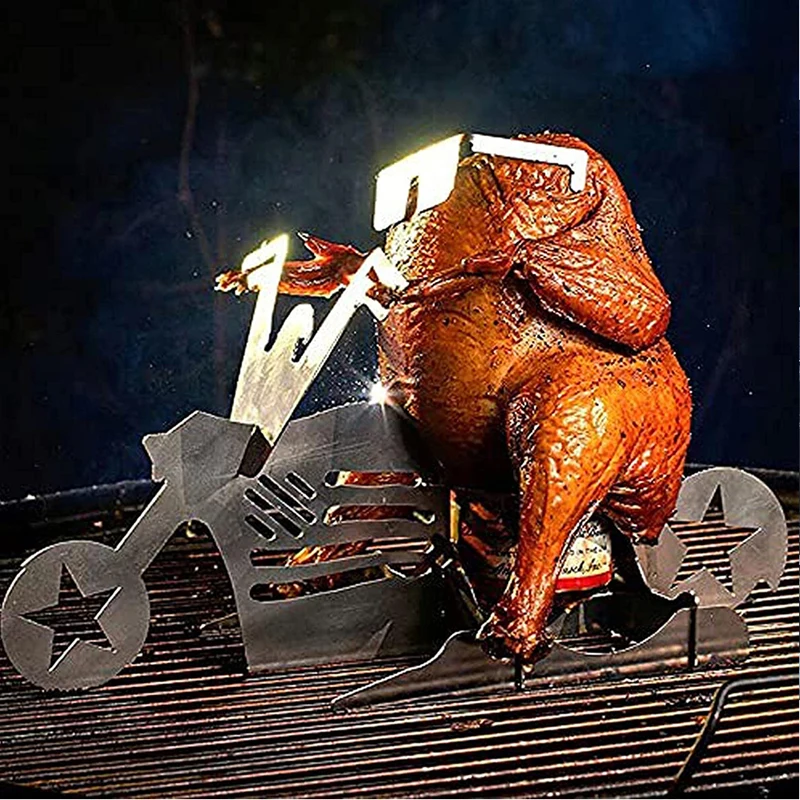 Hot Portable Chicken Stand Beer American Motorcycle Bbq Stainless Steel Rack With Glasses Indoor Outdoor Use Camping Supplies
Hot Portable Chicken Stand Beer American Motorcycle Bbq Stainless Steel Rack With Glasses Indoor Outdoor Use Camping Supplies