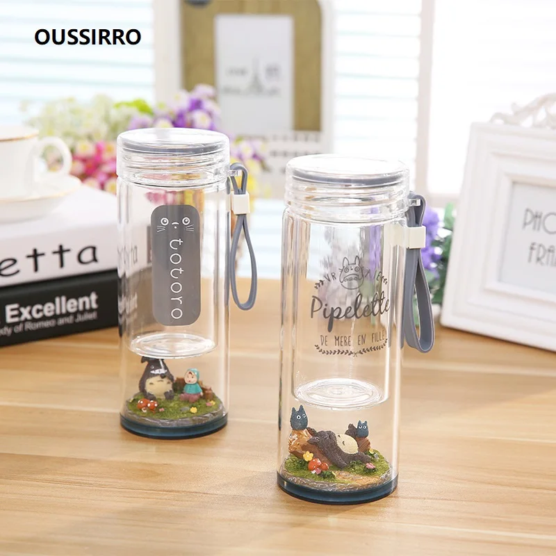 Totoro мультяшный стеклянный креативный фруктовый Портативный питьевой стакан Студенческая Милая веревка чайная чашка для мужчин и женщин
Totoro мультяшный стеклянный креативный фруктовый Портативный питьевой стакан Студенческая Милая веревка чайная чашка для мужчин и женщин