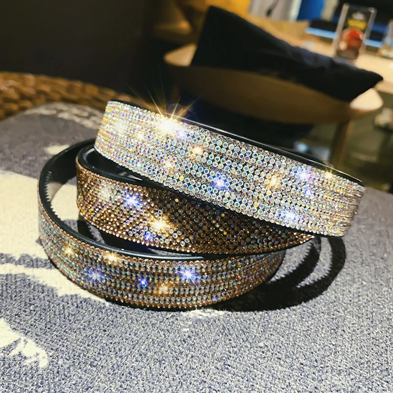 New Fashion Crystal Hairband Korean Accessories Rhinestone Hairpin Woman Headband Lady Hair Accessories
New Fashion Crystal Hairband Korean Accessories Rhinestone Hairpin Woman Headband Lady Hair Accessories