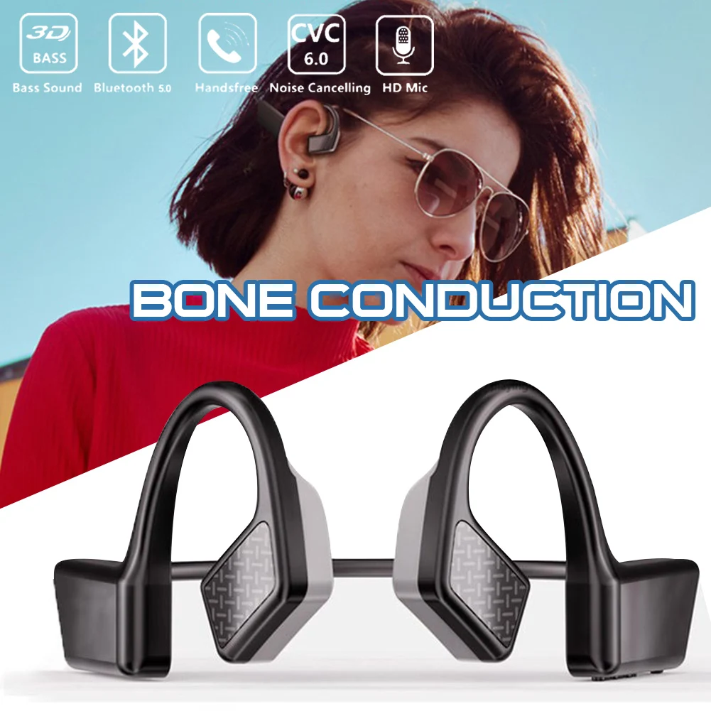 Open Ear Wireless Bone Conduction Earphones Lightweight Neckband Headset Sports Earphones
Open Ear Wireless Bone Conduction Earphones Lightweight Neckband Headset Sports Earphones