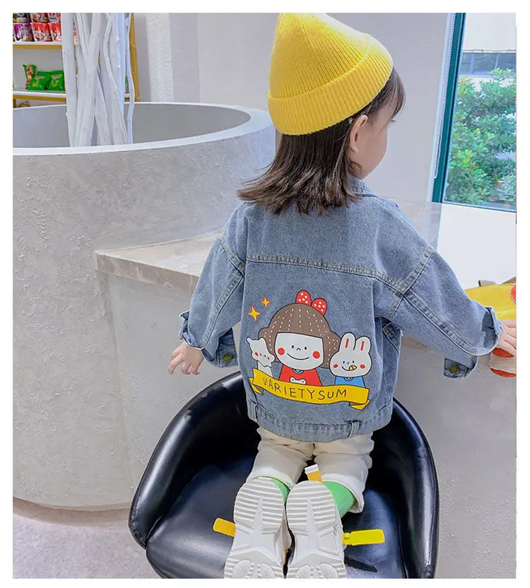 New Children's Denim Jackets Spring Jackets Girl Loose version flower Jean Jackets Girls Kids Clothing Baby Lace Coat Casual
New Children's Denim Jackets Spring Jackets Girl Loose version flower Jean Jackets Girls Kids Clothing Baby Lace Coat Casual