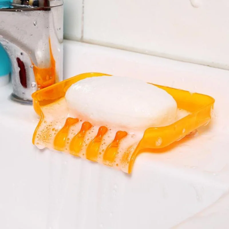 2pc Waterfall Soap Dish Soap Holder Dish Non Slip Soap Box Toilet Shower Tray Draining Rack Sink Sponge Holder Bathroom Gadgets
2pc Waterfall Soap Dish Soap Holder Dish Non Slip Soap Box Toilet Shower Tray Draining Rack Sink Sponge Holder Bathroom Gadgets
