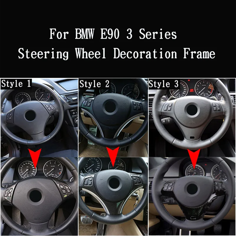 Car Steering Wheel Decoration Frame Trim ABS Car Styling for BMW 3 Series X1 E90 E92 E84 2005-2013 Interior Accessories
Car Steering Wheel Decoration Frame Trim ABS Car Styling for BMW 3 Series X1 E90 E92 E84 2005-2013 Interior Accessories