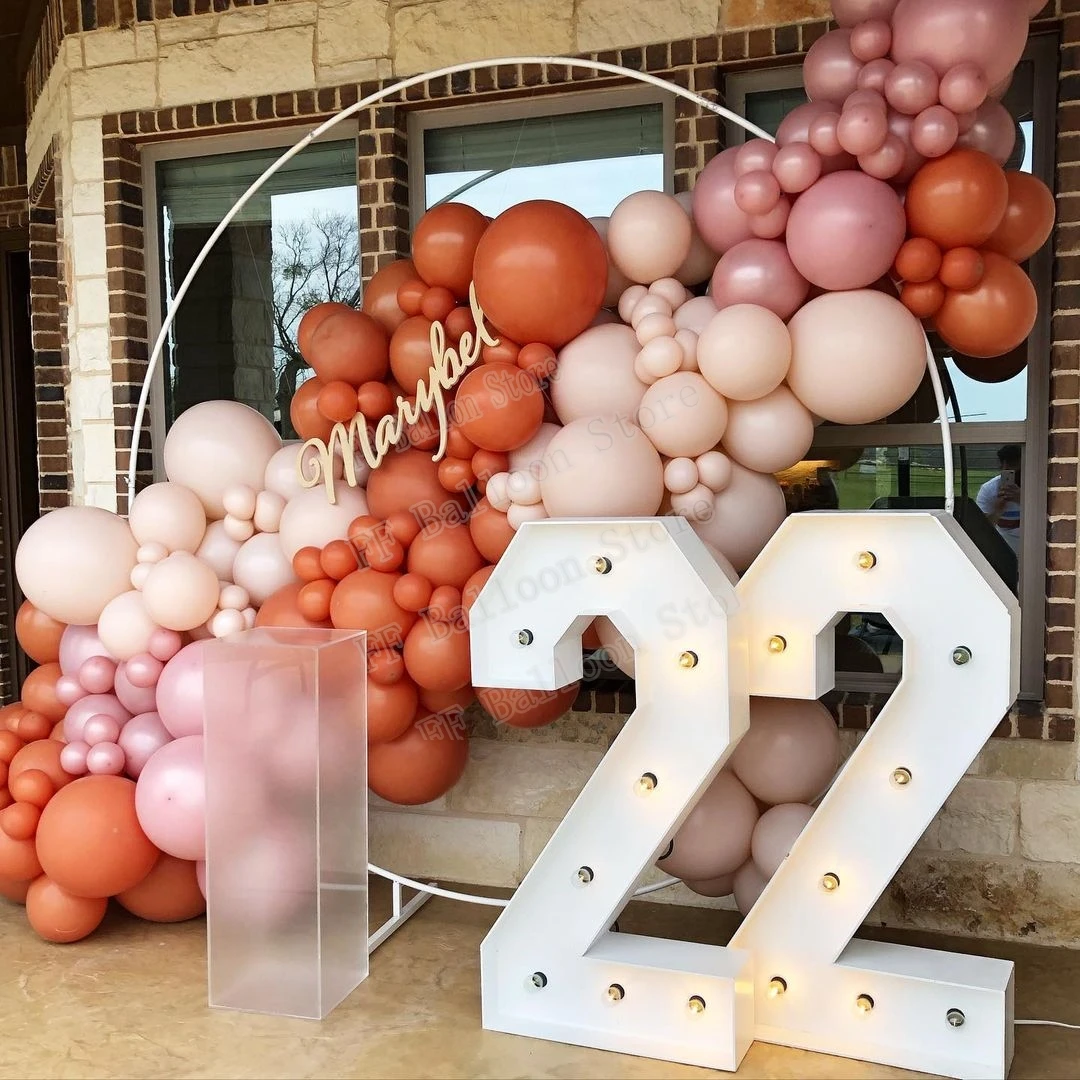 181pcs Double Pearl Pink Color Latex Balloons Garland Kit Balloon Arch Wedding Decorations Baby Shower Home Decors Globos
181pcs Double Pearl Pink Color Latex Balloons Garland Kit Balloon Arch Wedding Decorations Baby Shower Home Decors Globos