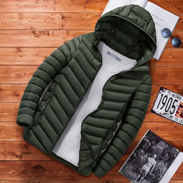 2020 New Men's Coat Winter Zipper Hooded Jacket Cotton Padded Coat Slim Fit Fashion Thicken Warm Outwear Tracksuit
2020 New Men's Coat Winter Zipper Hooded Jacket Cotton Padded Coat Slim Fit Fashion Thicken Warm Outwear Tracksuit